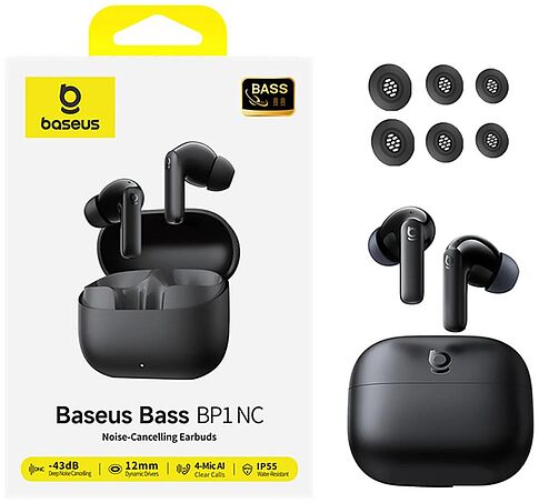 Наушники Baseus Bass BP1 NC (черный)