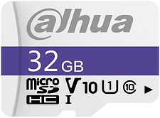 Карта памяти Dahua 32GB MicroSDHC C10/U3/V30 FAT32 DHI-TF-C100/32GB