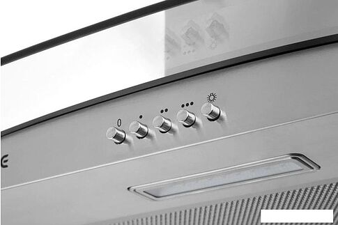 Кухонная вытяжка Ore Glasset 50L (нержавеющая сталь)