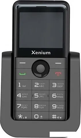 Кнопочный телефон Xenium X700 (черный)