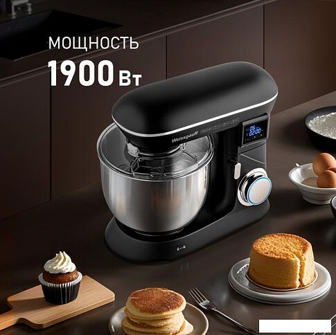 Планетарный миксер Weissgauff WSM 147 PDB Metal Gear Silent