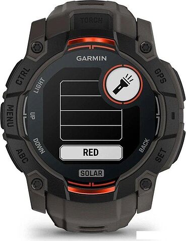 Умные часы Garmin Instinct 3 Solar 50 мм (черный)
