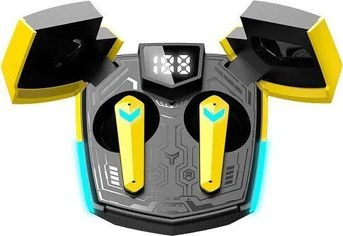 Наушники Canyon Doublebee GTWS-2 (черный/желтый)