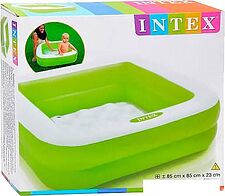 Надувной бассейн Intex Play Box 85х23 (зеленый) [57100]