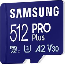 Карта памяти Samsung PRO Plus microSDXC 512GB (с кардридером) Карта памяти Samsung PRO Plus microSDXC 512GB (с кардридером)