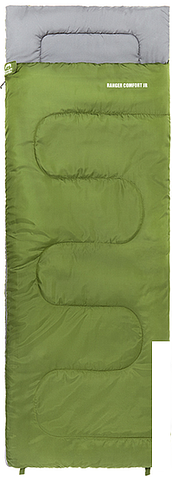 Спальный мешок Jungle Camp Ranger Comfort JR (левая молния, зеленый)