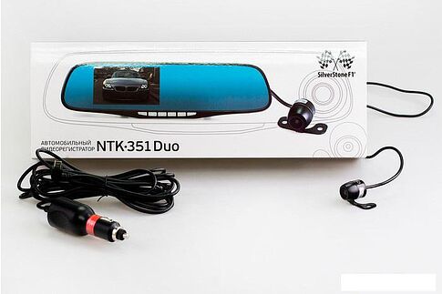Автомобильный видеорегистратор SilverStone F1 NTK-351 Duo