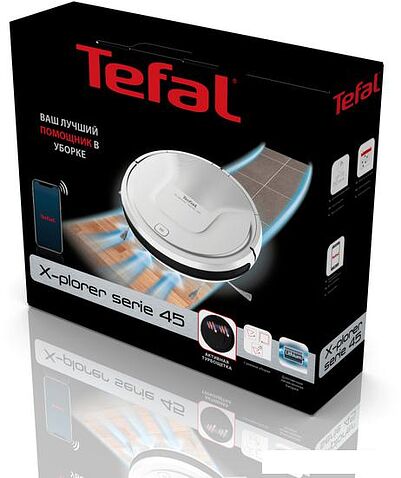 Робот-пылесос Tefal X-Plorer Serie 45 RG8227WH