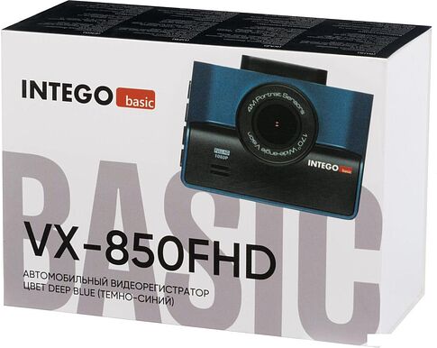 Видеорегистратор Intego VX-850FHD (синий)