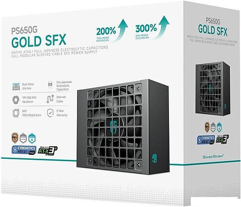 Блок питания GamerStorm PS650G