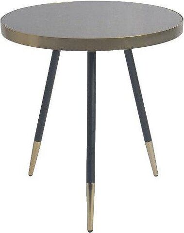 Журнальный столик Bergenson Bjorn Hedda TAI-HD-TBL-MTMRB-GLD-55 (черный/матовое золото)