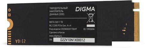 SSD Digma Meta S69 1TB DGSM4001TS69T