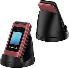 Кнопочный телефон Maxvi E8 (розовый)