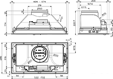 Кухонная вытяжка Faber Inka Smart C LG A52 305.0599.305
