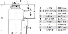 Измельчитель пищевых отходов InSinkErator LC-50