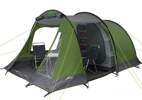 Кемпинговая палатка Trek Planet Ankona Lux 4 (зеленый)