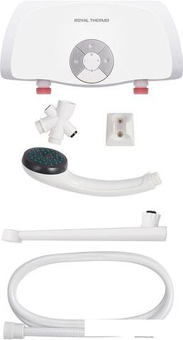 Проточный электрический водонагреватель кран+душ Royal Thermo Smartfix TS 6.5 кВт (кран+душ)
