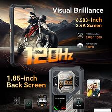 Телефон Cubot KingKong X 16GB/512GB (черный)