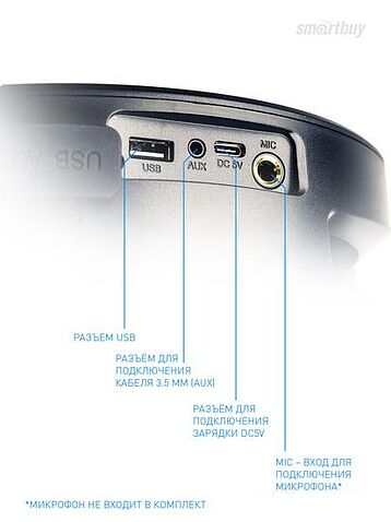 Колонка для вечеринок SmartBuy Z1 SBS-970