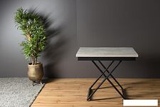 Журнальный столик Levmar Accord D51/S53 (бетон/черный) Журнальный столик Levmar Accord D51/S53 (бетон/черный)