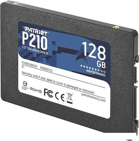 SSD Patriot P210 128GB P210S128G25