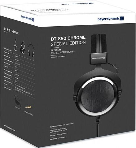 Наушники Beyerdynamic DT 880 Chrome Special Edition (250 Ohm)