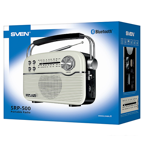 Радиоприемник SVEN SRP-500 (белый)