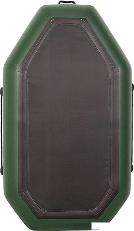 Гребная лодка Лоцман Гребная стандарт ЛС-200 ГР (зеленый)