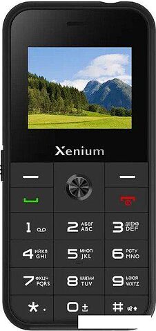 Телефон Xenium X718 (черный)