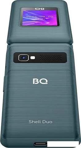 Кнопочный телефон BQ BQ-2412 Shell Duo (бирюзовый)