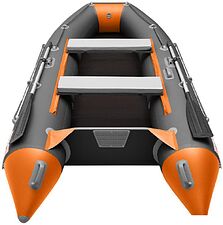 Моторная лодка Roger Boat Hunter 3200 (без киля, графит/оранжевый)