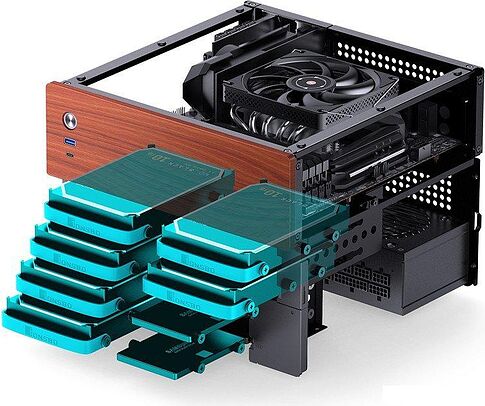 Корпус Jonsbo N4 (черный)