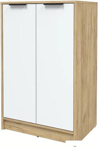 Тумба Интерлиния Концепт КТ-Т64 (белый платинум/дуб золотой)