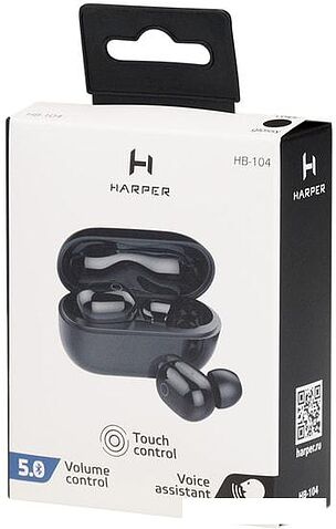 Наушники Harper HB-104 (черный)