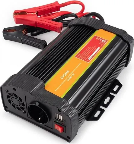 Автомобильный инвертор Digma AI1000-12W