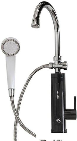 Проточный электрический водонагреватель кран+душ Pioneer WH658SH