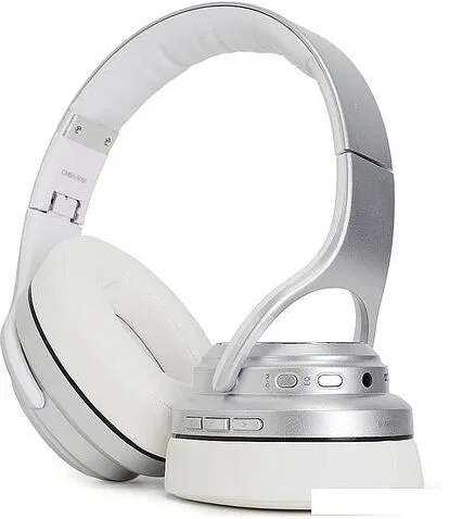 Наушники CrownMicro CMBH-5050 (серебристый)