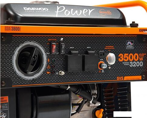 Бензиновый генератор Daewoo Power GDA 3800i