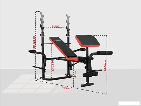 Силовая скамья Unixfit Bench 120P