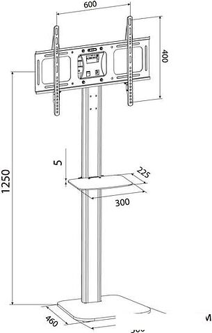 Кронштейн CACTUS CS-VM-ST97-D