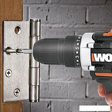Дрель-шуруповерт Worx WX128.3 (с 2-мя АКБ, кейс)
