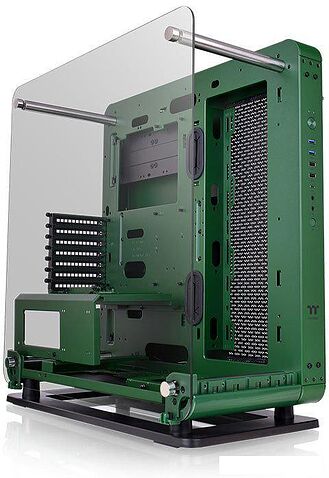 Корпус Thermaltake Core P6 Tempered Glass Racing Green CA-1V2-00MCWN-00
