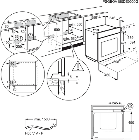 Электрический духовой шкаф AEG BPK748380M