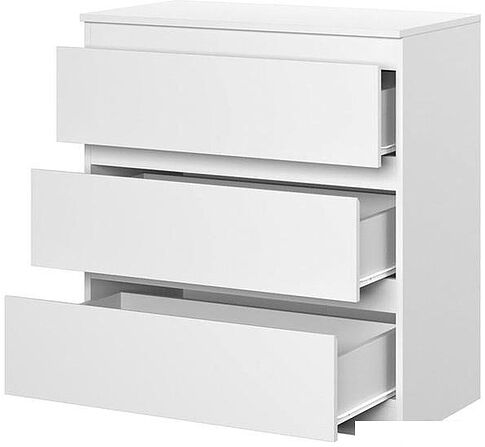 Комод НК-Мебель Stern Т-3 3 ящика (белый)