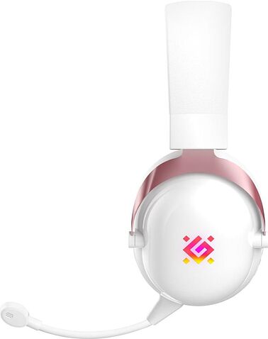 Наушники Defender Sabotauge (белый/розовый)
