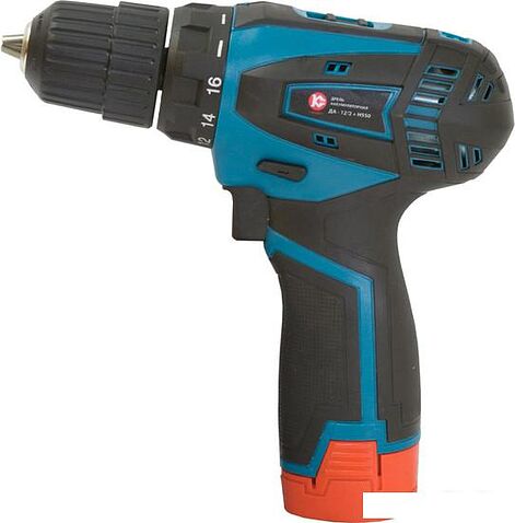 Дрель-шуруповерт Калибр ДА-12/2+Н550 Li-Ion