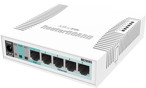 Коммутатор Mikrotik RouterBOARD 260GS