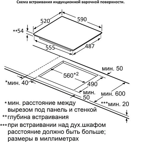 Варочная панель Jacky's JH MW67
