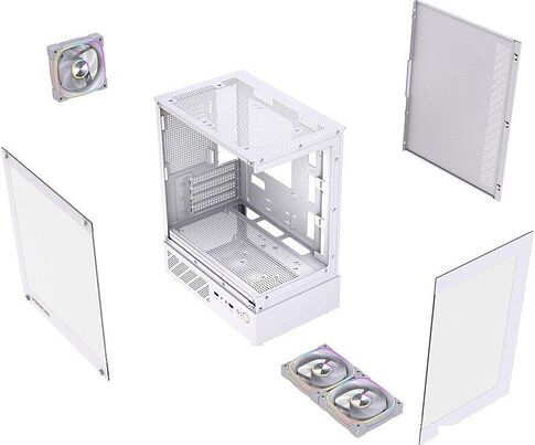 Корпус Powercase Vision Micro M1 ARGB CVMM1W-A3