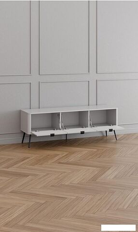 Тумба Arvento Rondo RTV 3D (белый/эко джелато)